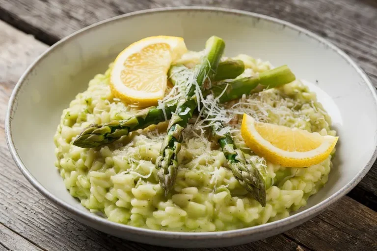 Recette Risotto Asperges Vertes Parmesan